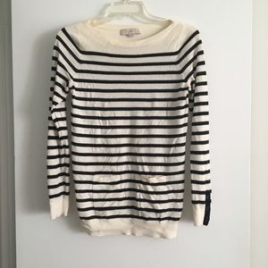 LOFT Striped Sweater in XS